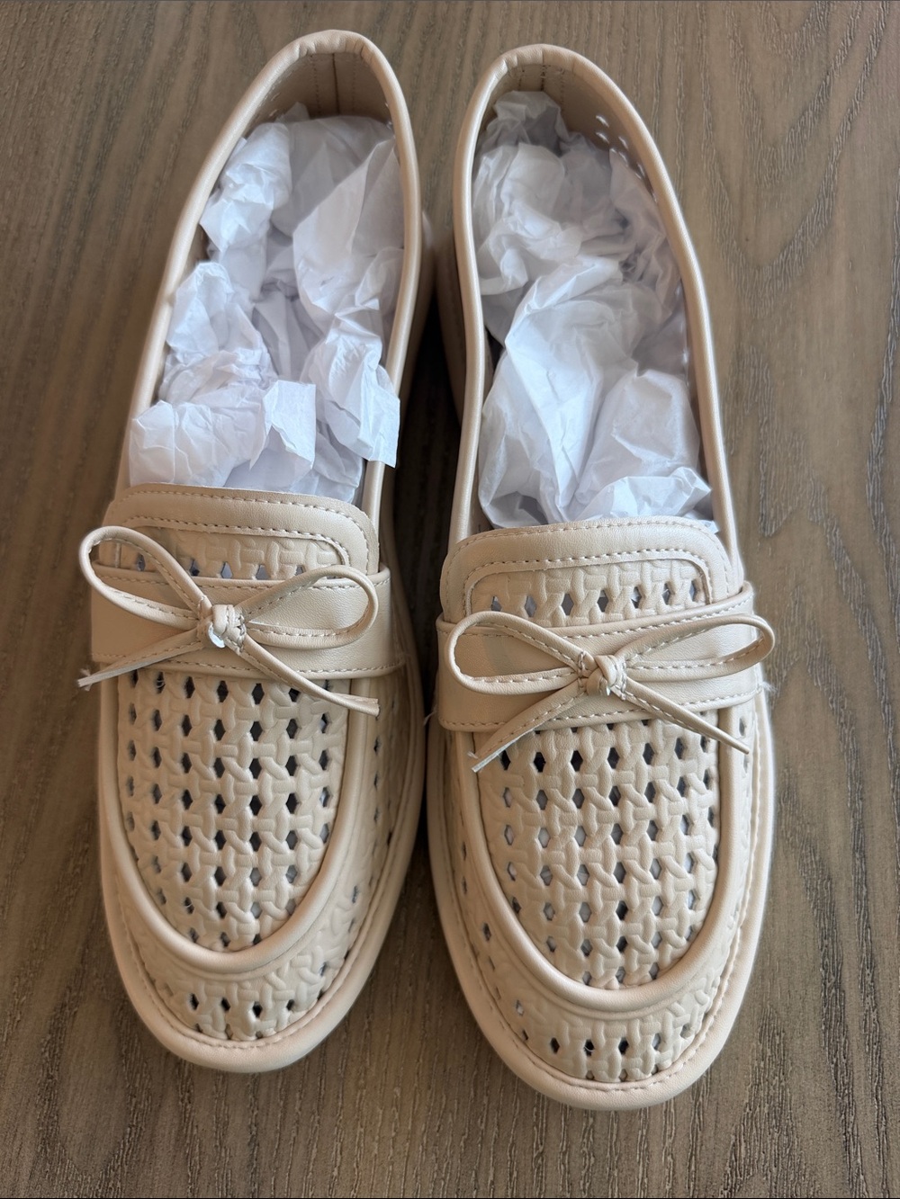 Tahari Perforated Loafer - Maple